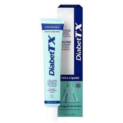 Talco Corporal Diabet-tx Liquido x70ml 