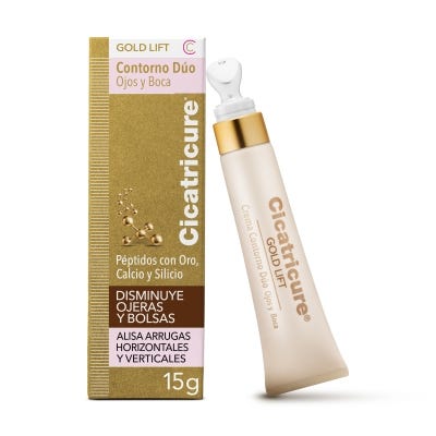 Crema Contorno De Ojos Cicatricure Duo Gold Lift x15gr 