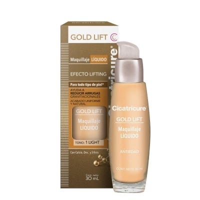  Maquillaje Liquido Cicatricure Gold Lift Light x30ml