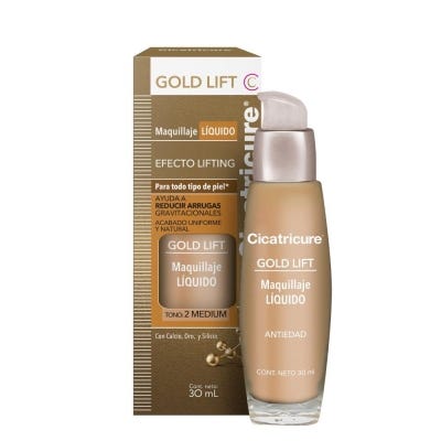 Maquillaje Liquido Cicatricure Gold Lift Medium x30ml