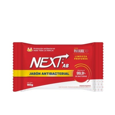 Jabon Antibacterial Next Ab x90gr