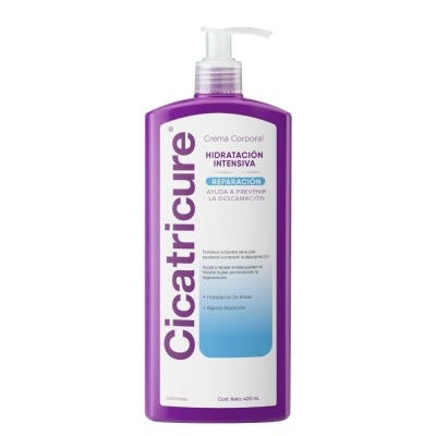 Crema Corporal Cicatricure Hidratacion Intensiva Reparacion x400ml