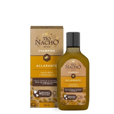 Shampoo Tio Nacho Aclarante x200ml