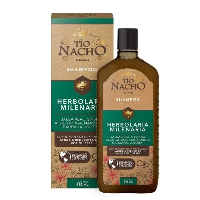  Shampoo Tio Nacho Herbolaria Milenaria v2 x415ml