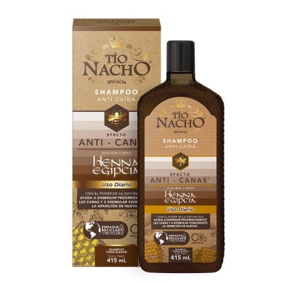 Shampoo Tio Nacho Anticanas x415ml