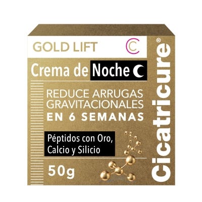 Crema Facial Cicatricure Gold Lift Noche x50gr 