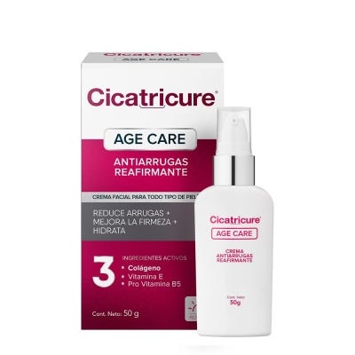 Crema Facial Cicatricure Age Care Reafirmante x50gr 