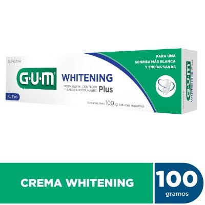 Pasta Dental Gum Whitening Plus x100gr