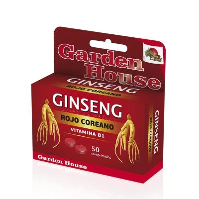 Garden House Suplemento Dietario Ginseng Rojo Coreano x 50Comp.