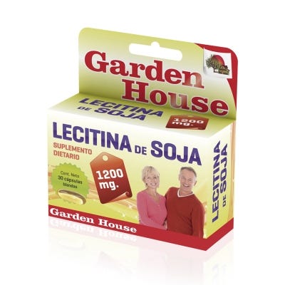 Garden House Suplemento Dietario Lecitina De Soja 1200 Mg Caps.x 30