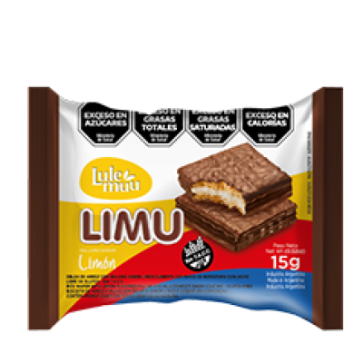 Lulemuu Oblea x15gr Limu (Relleno De Limon)