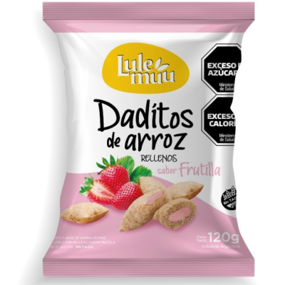 Lulemuu Cereal x120gr Daditos De Arroz Rell De Frut