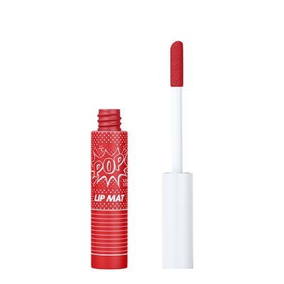 Lápiz Labial Anna Stein Pop Lip Mat Red