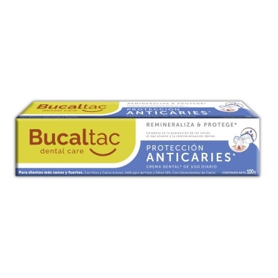 Pasta Dental Bucal Tac Proteccion Anticaries Adultos x100gr