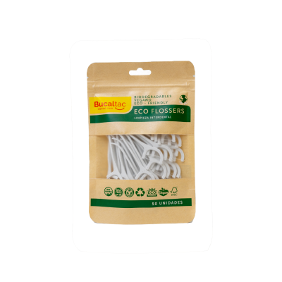 Cepillo Interdental Bucaltac Eco Floss Pick x50