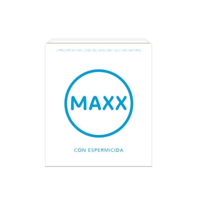 Preservativos Maxx Espermicida x3un