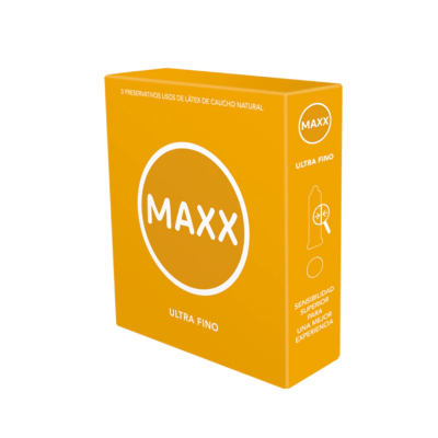 Preservativos Maxx ultra fino x3un