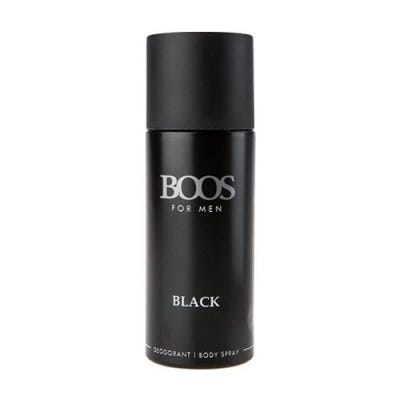Desodorante En Aerosol Boos Black x150ml