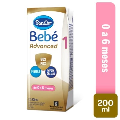 Leche Infantil Sancor Bebe Advanced x200ml