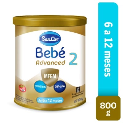 Leche Infantil Sancor Bebe Advanced x800gr