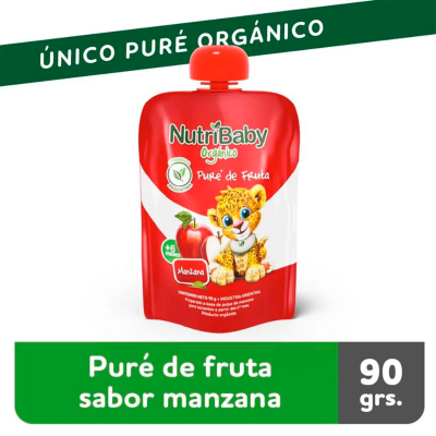 Pure De Frutas Nutribaby Manzana x90gr