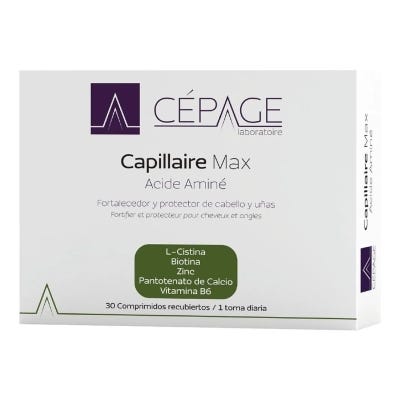 Tratamiento Capilar cepage capillaire fortalecedor cabello y uñas x30