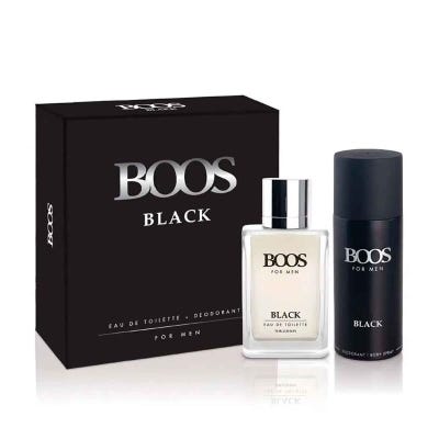 Boos Black EDT x100ml +deo 