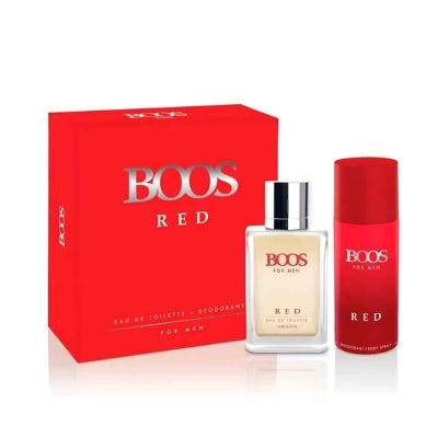 Boos Red EDT x100ml + deo  