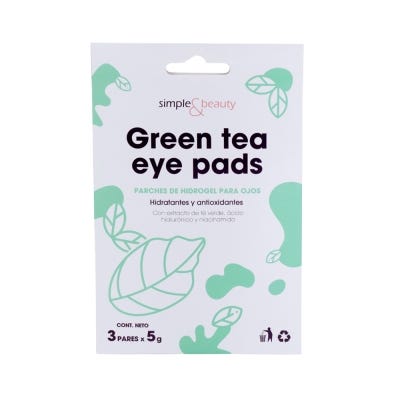 T&L Parches P/Ojos Hidrogel x3u Sib-Green