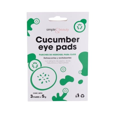 T&L Parches P/Ojos Hidrogel X3U Cucumber