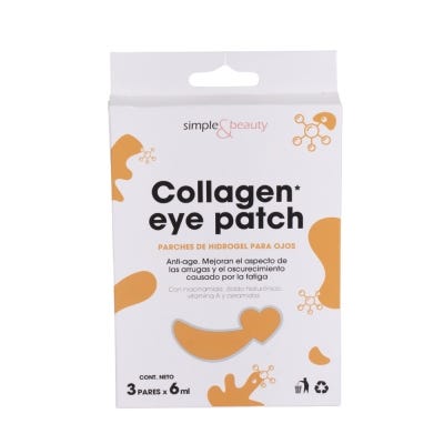 T&L Parches P/Ojos Hidrogel X3U Colageno