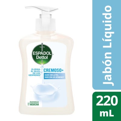 Espadol Jabon Liquido Cremoso Pump 220ml
