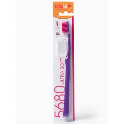 Cepillo Dental Bucal Tac 5680 C/Capuchon Ultra Soft