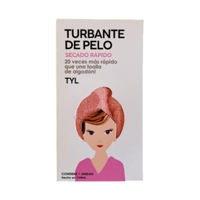 T&l Gorro Ducha Turbante en caja