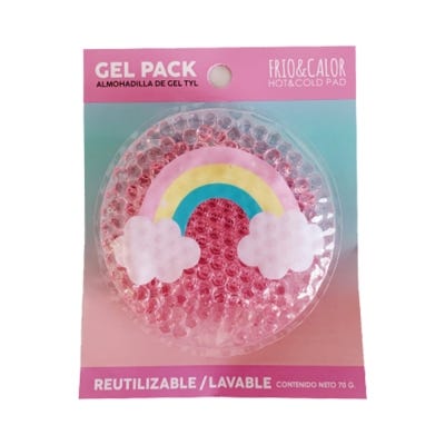 T&L Almohadilla De Gel Frio/Calor Arco Iris