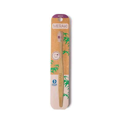Cepillo Dental Meraki Bambu Adulto Suave