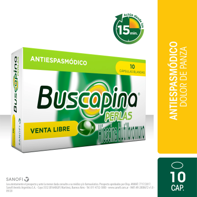 Buscapina Perlas Caps.Blandas X 10