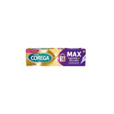 Crema Adhesiva Ultra Maximo Sellado Sin Sabor x40gr Corega 