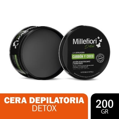 Cera Depilatoria Millefiori Detox x200gr