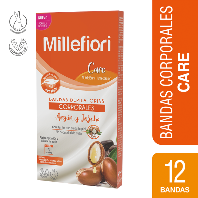 Banda Depilatoria Millefiori corp care x12un