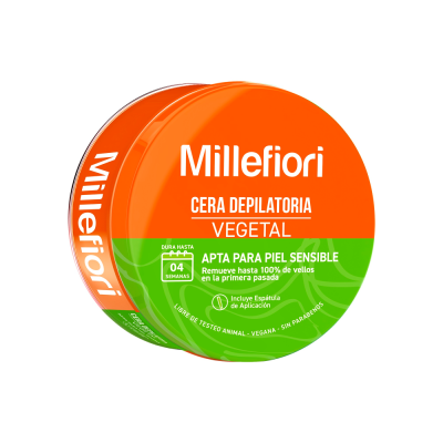 Cera Depilatoria Millefiori Tarro Vegetal x200gr
