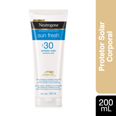 Protector Solar Neutrogena Sun Fresh FPS 30 x200ml