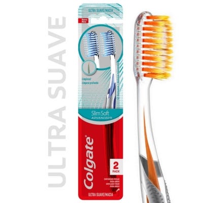 Cepillo Dental Colgate Slim Soft Advance x2un