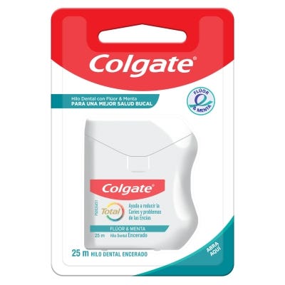 Hilo Dental Colgate Total Fluor&Menta x25ml