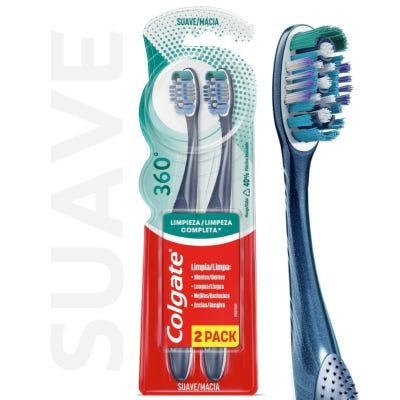 Cepillo Dental Colgate Suave x2un