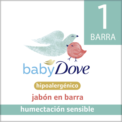 Jabón en Barra DOVE Humectación Sensible 75 g