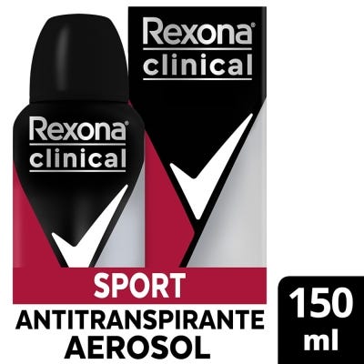 Antitranspirante Rexona Clinical Sport x150ml