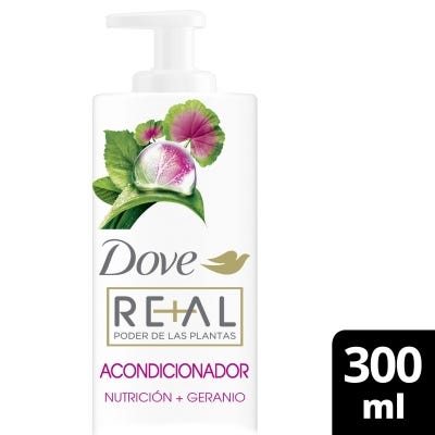 Acondicionador Dove Nutrición+Geranio x300ml