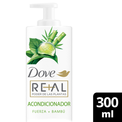 Acondicionador Dove Fuerza+Bambu x300ml