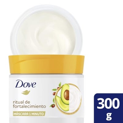 Tratamiento Capilar Dove 1 Minuto Ritual Fortalecedor x300gr